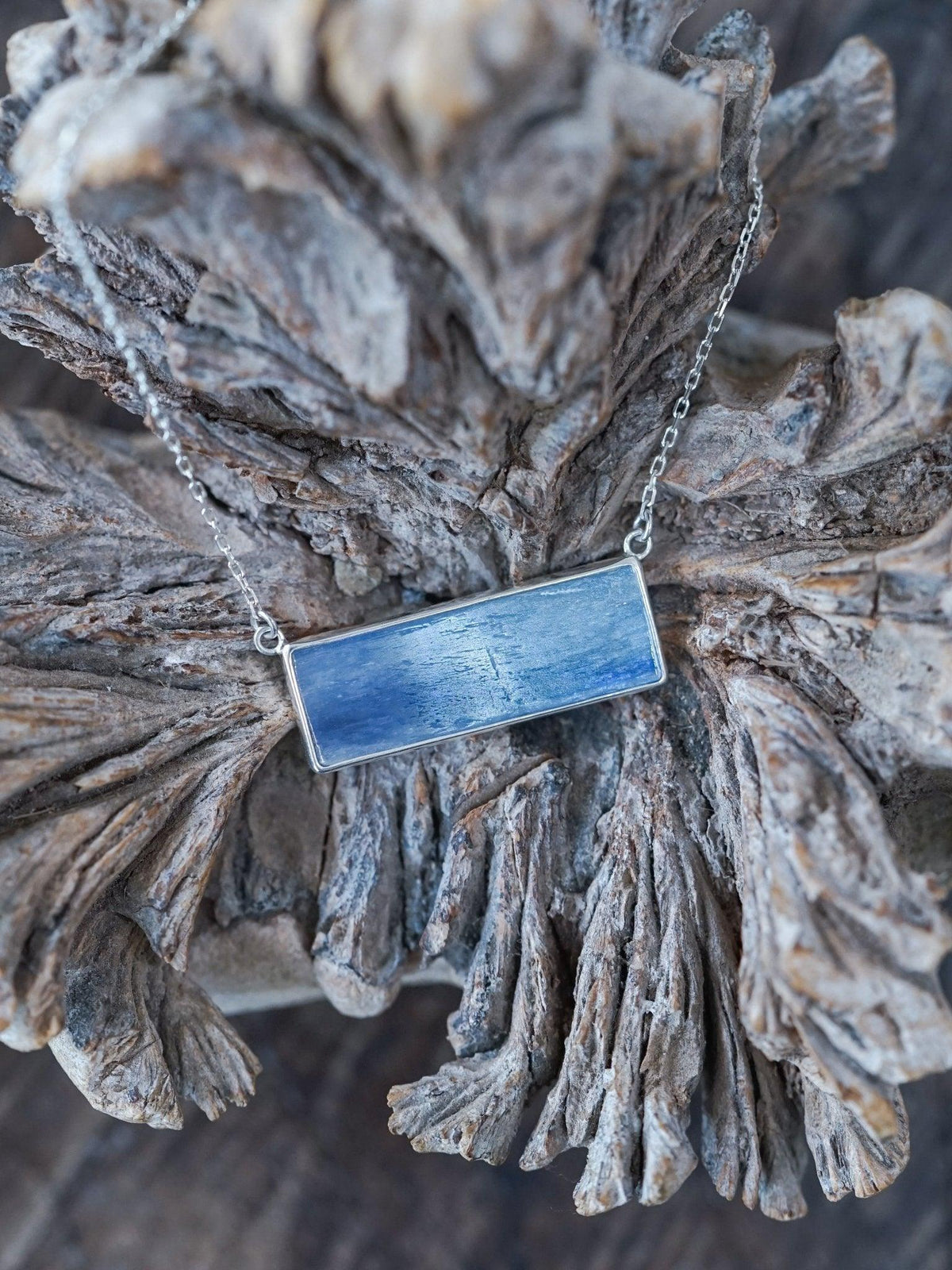 Kyanite Necklace - Gardens of the Sun | Ethical Jewelry