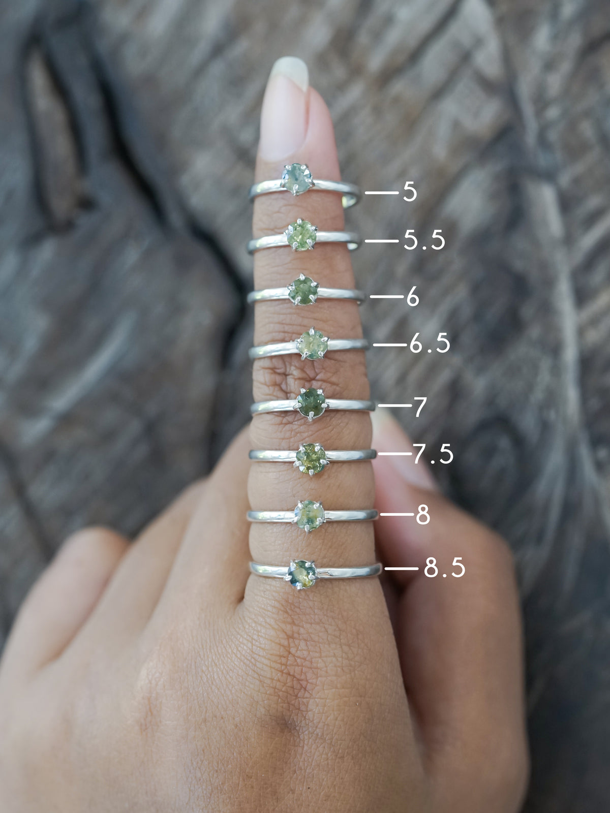 Sapphire Flower Ring - Gardens of the Sun | Ethical Jewelry