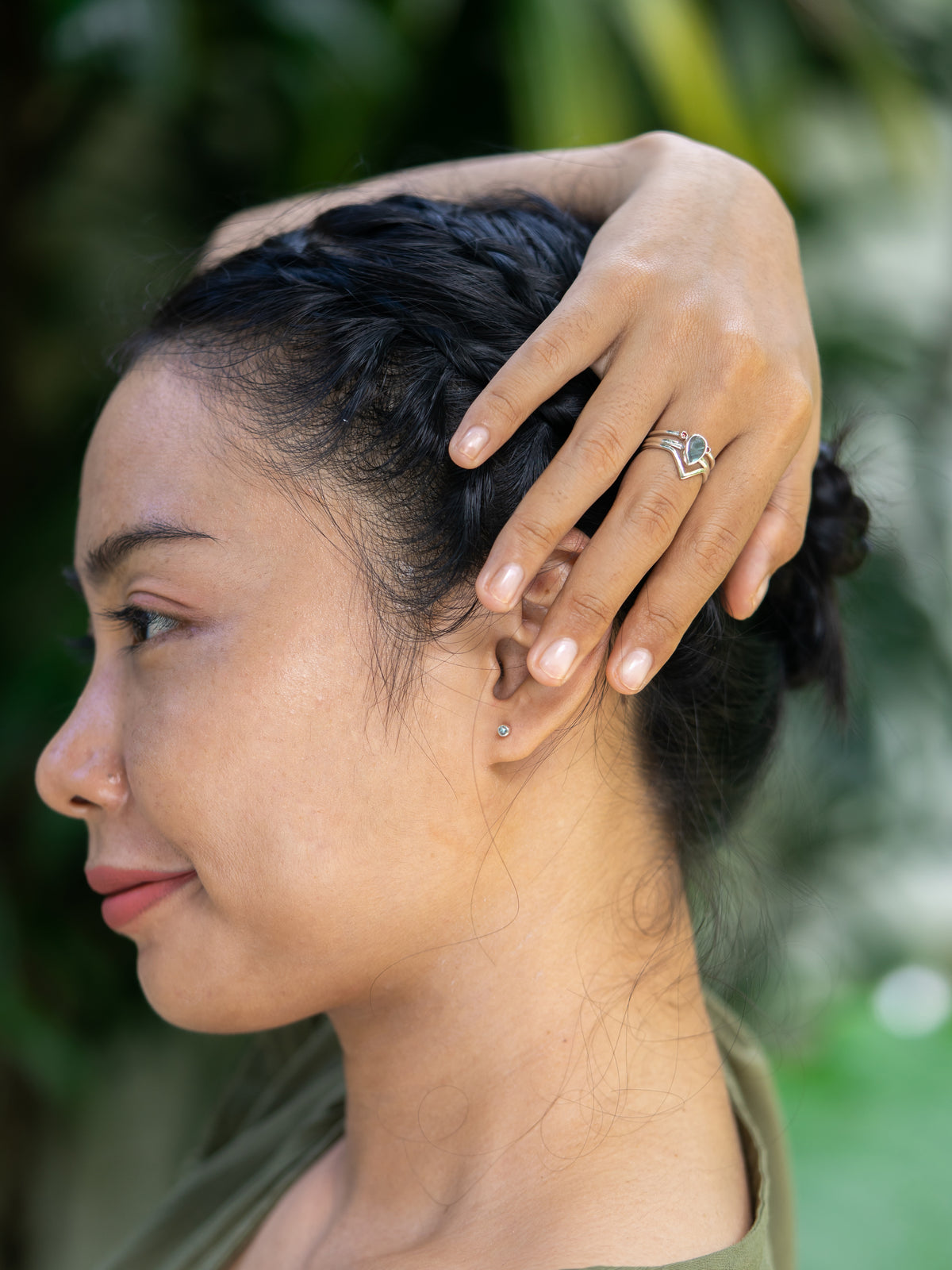 Labradorite Earrings - Gardens of the Sun | Ethical Jewelry