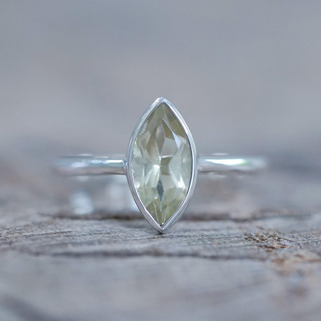 Marquise Citrine Ring - Gardens of the Sun | Ethical Jewelry