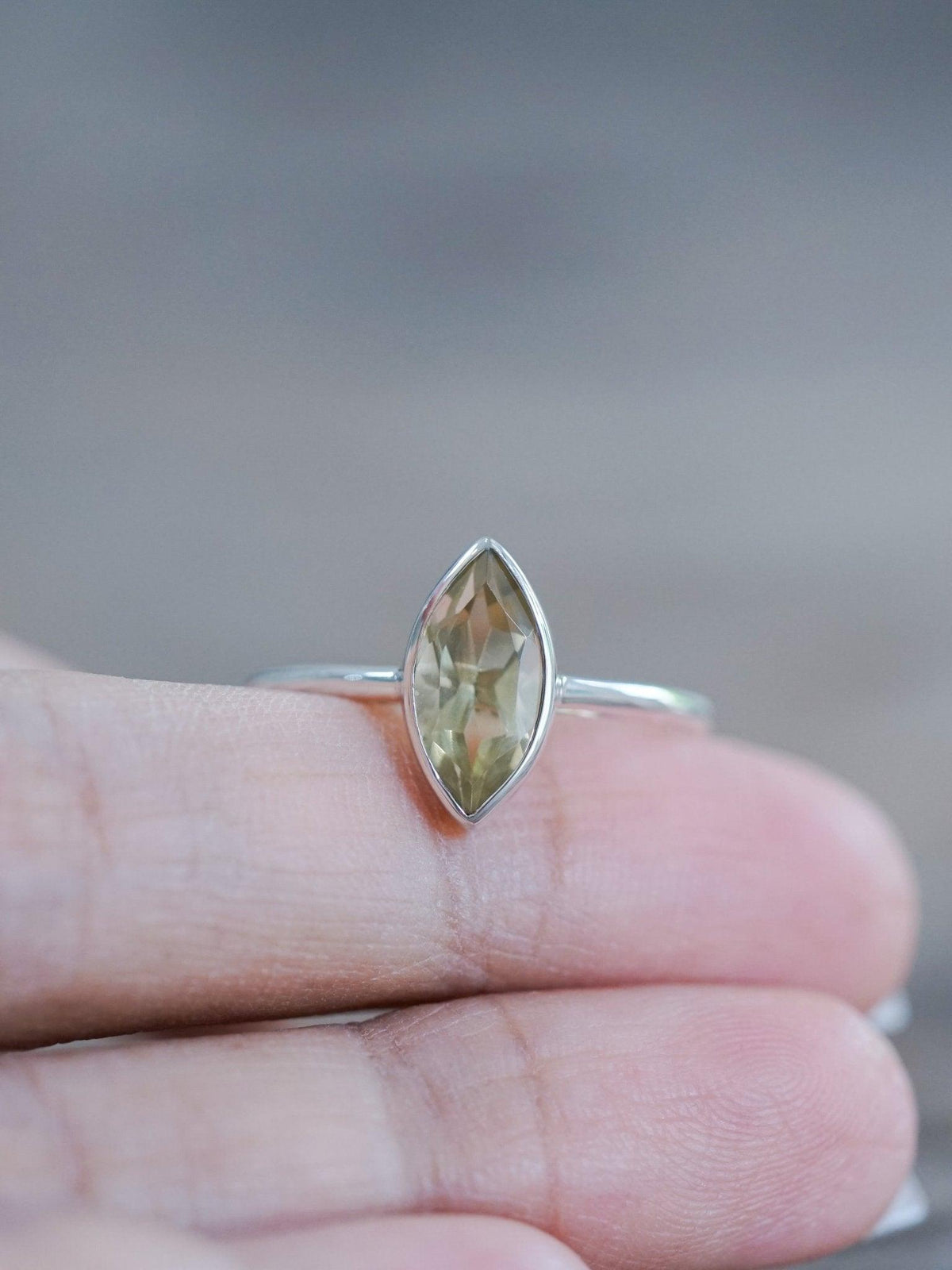 Marquise Citrine Ring - Gardens of the Sun | Ethical Jewelry