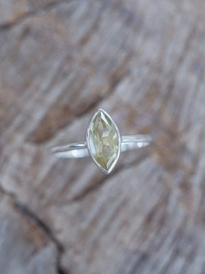 Marquise Citrine Ring - Gardens of the Sun | Ethical Jewelry