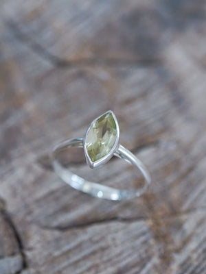 Marquise Citrine Ring - Gardens of the Sun | Ethical Jewelry