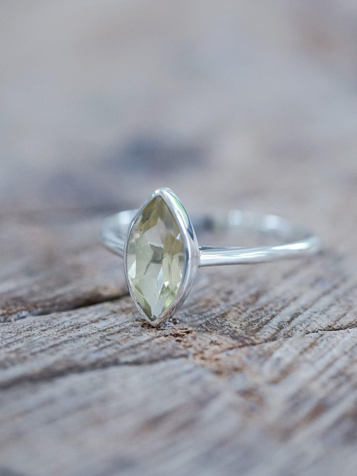 Marquise Citrine Ring - Gardens of the Sun | Ethical Jewelry