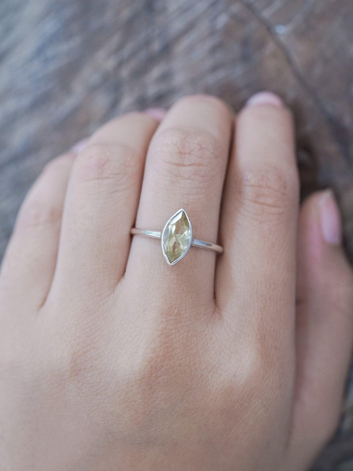 Marquise Citrine Ring - Gardens of the Sun | Ethical Jewelry