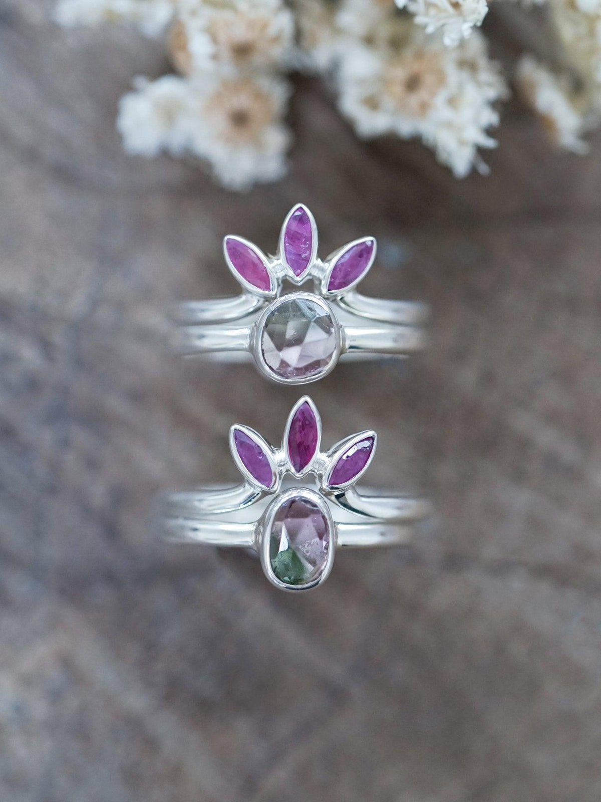 Marquise Ruby Crown Ring - Gardens of the Sun | Ethical Jewelry