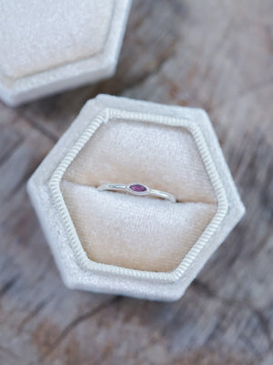 Marquise Ruby Ring - Gardens of the Sun | Ethical Jewelry