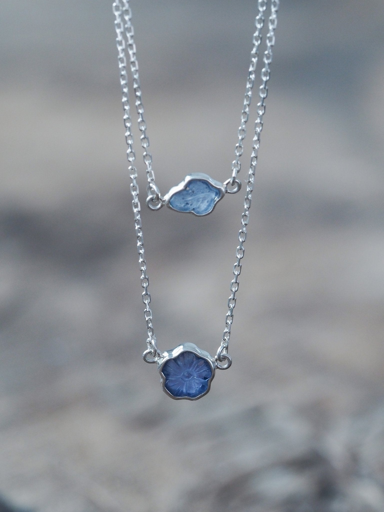 Sapphire necklace reduced price - jewelry - by owner - sale