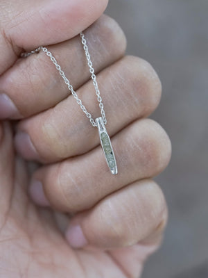 Montana Sapphire Necklace with Hidden Gems - Gardens of the Sun | Ethical Jewelry