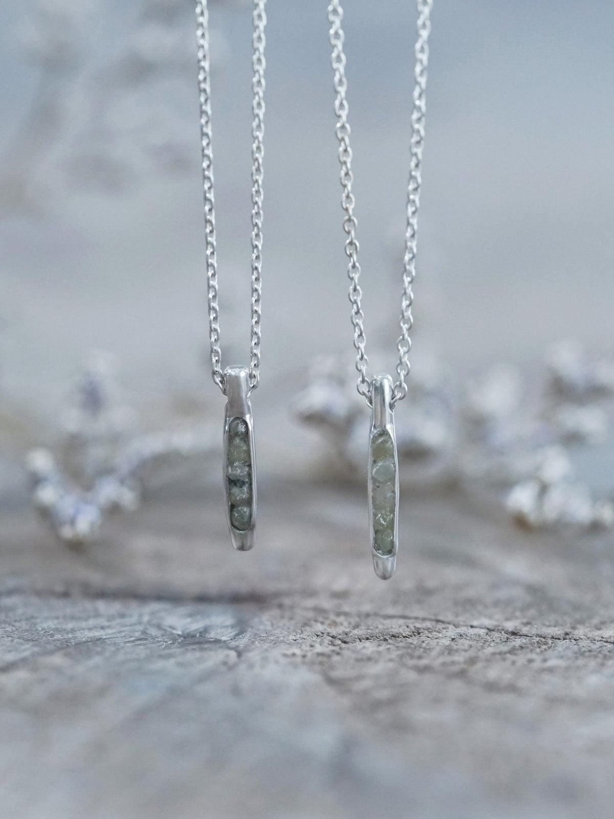 Montana Sapphire Necklace with Hidden Gems - Gardens of the Sun | Ethical Jewelry