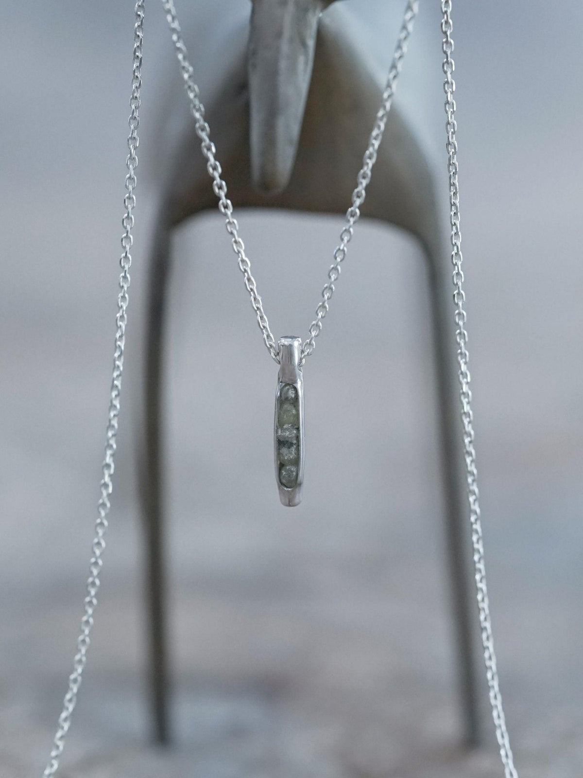Montana Sapphire Necklace with Hidden Gems - Gardens of the Sun | Ethical Jewelry