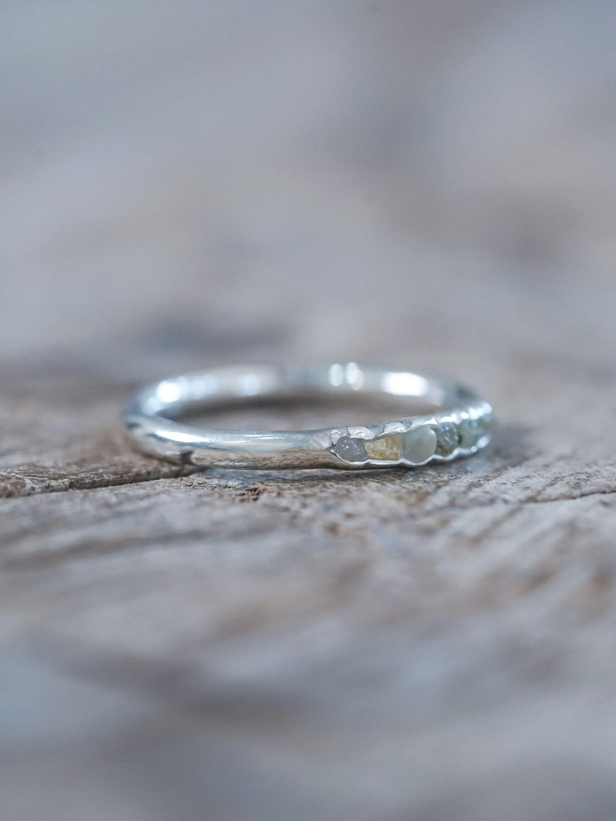 Montana Sapphire Ring with Hidden Gems - Gardens of the Sun | Ethical Jewelry