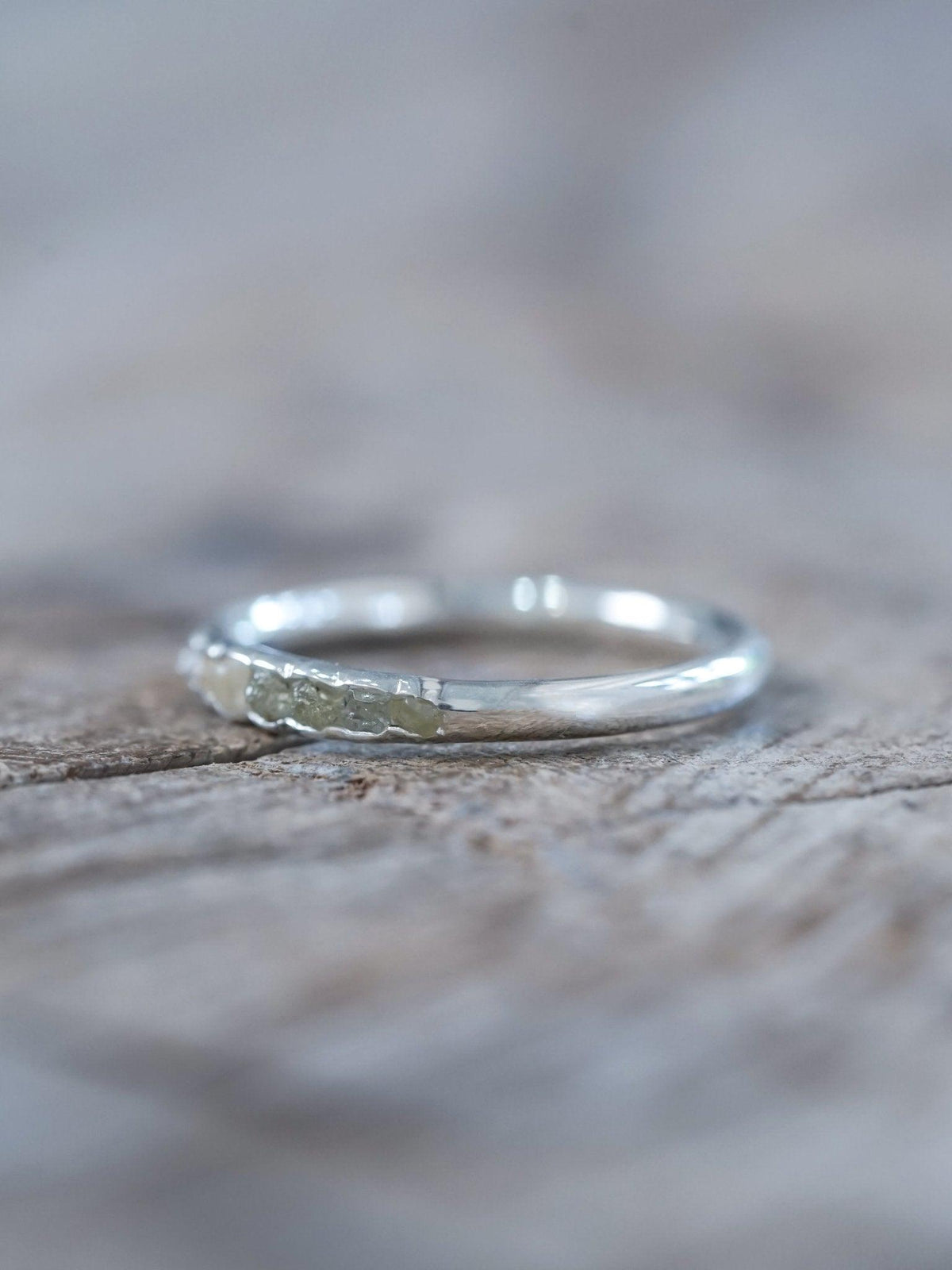 Montana Sapphire Ring with Hidden Gems - Gardens of the Sun | Ethical Jewelry