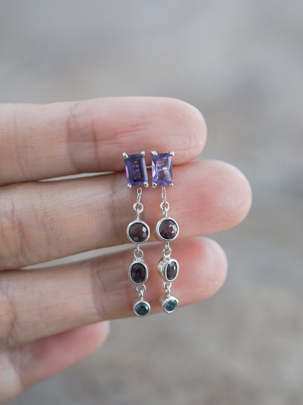 Mystic Dangling Earrings - Gardens of the Sun | Ethical Jewelry