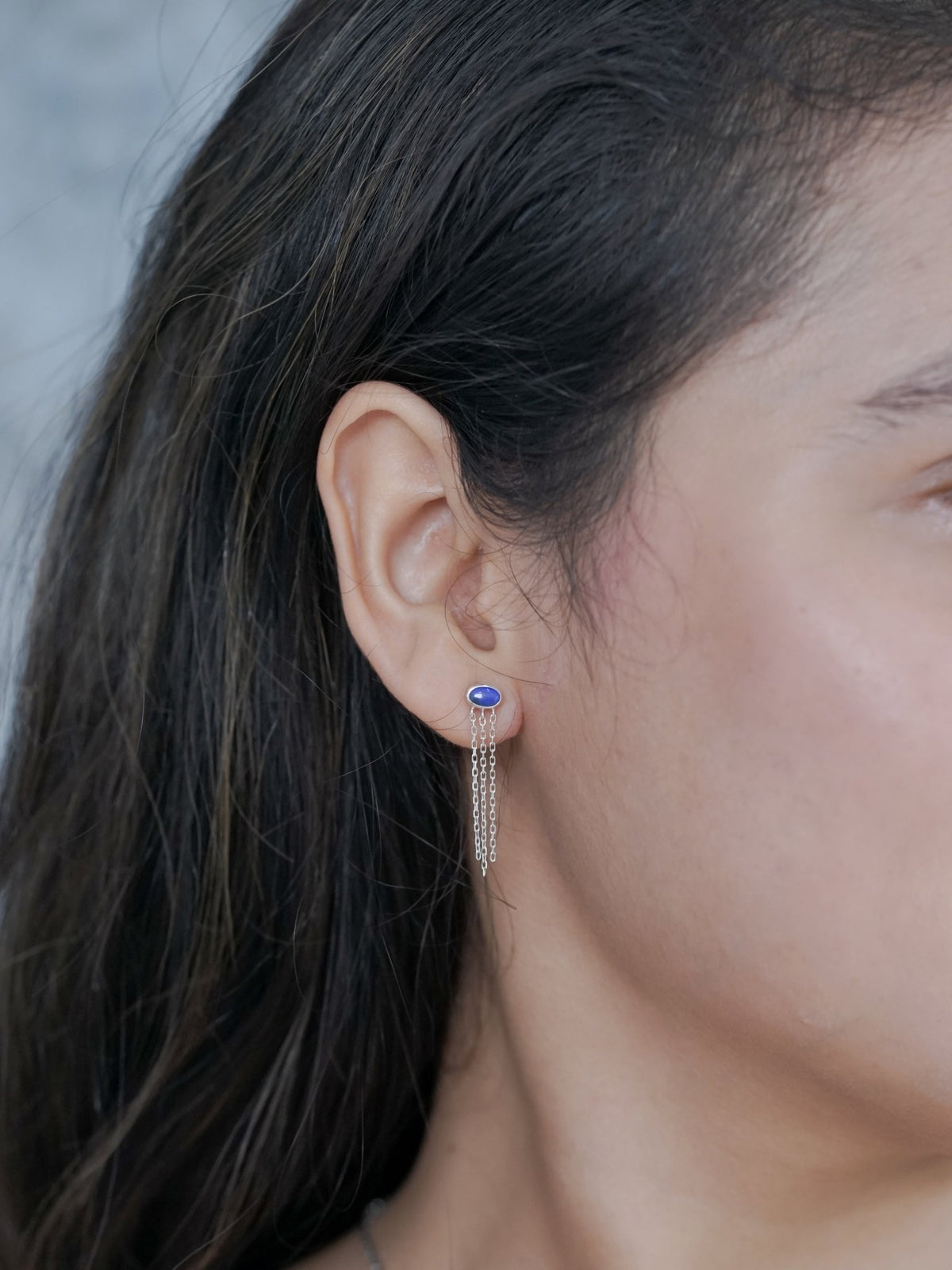 Opal Chain Earrings - Gardens of the Sun | Ethical Jewelry