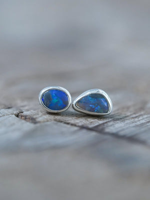Opal Earrings - Gardens of the Sun | Ethical Jewelry