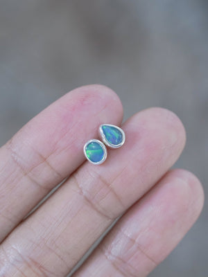 Opal Earrings - Gardens of the Sun | Ethical Jewelry