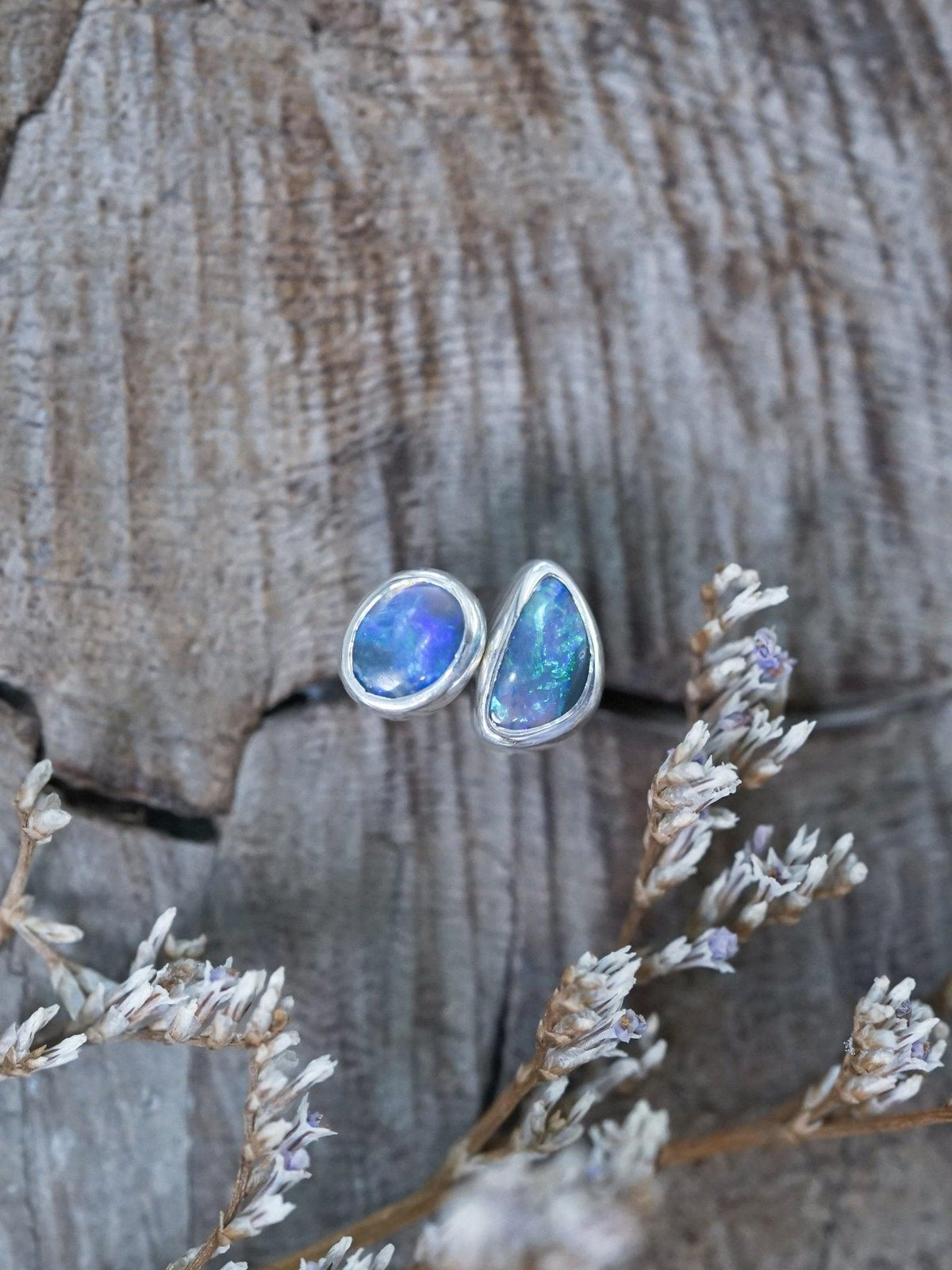 Opal Earrings - Gardens of the Sun | Ethical Jewelry