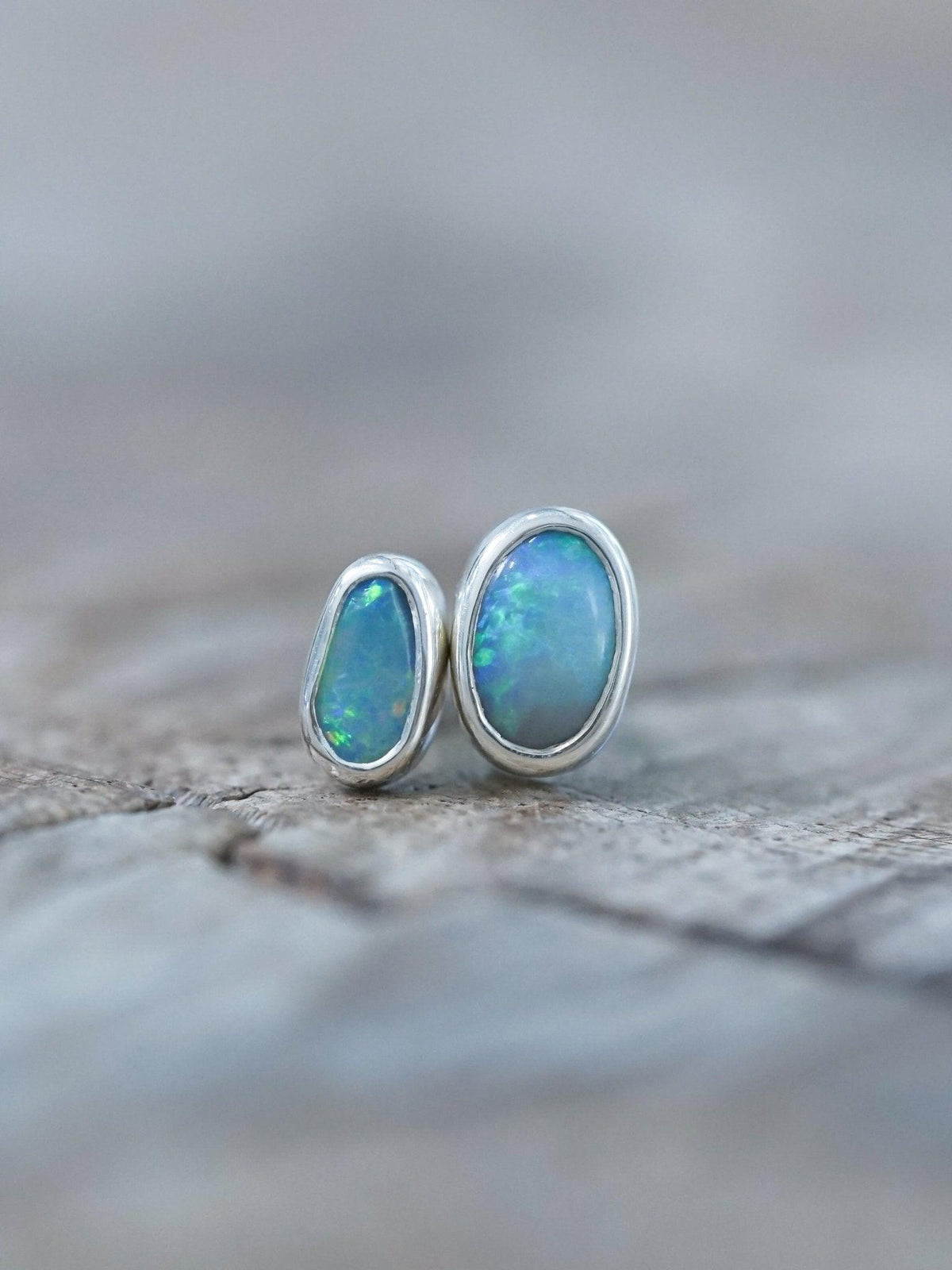 Opal Earrings - Gardens of the Sun | Ethical Jewelry