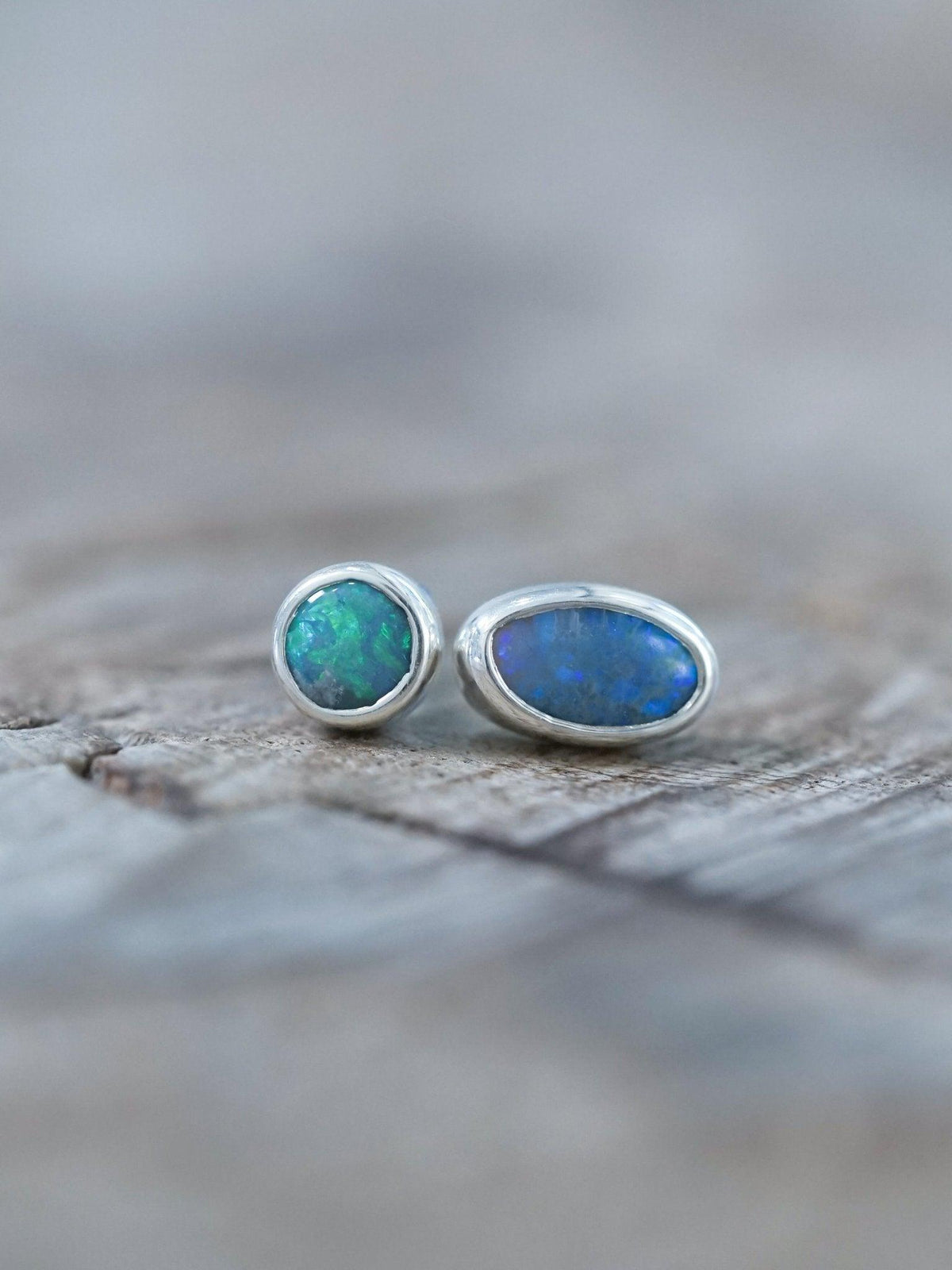 Opal Earrings - Gardens of the Sun | Ethical Jewelry