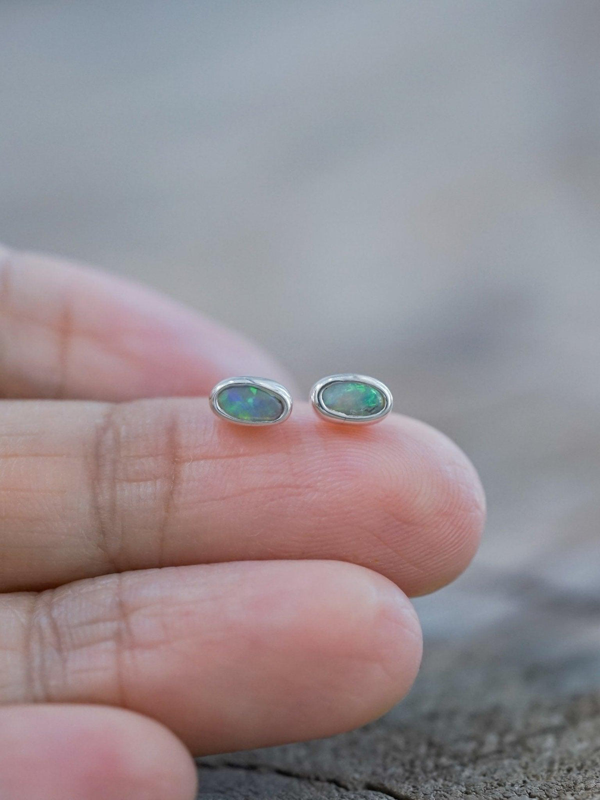 Opal Earrings - Gardens of the Sun | Ethical Jewelry