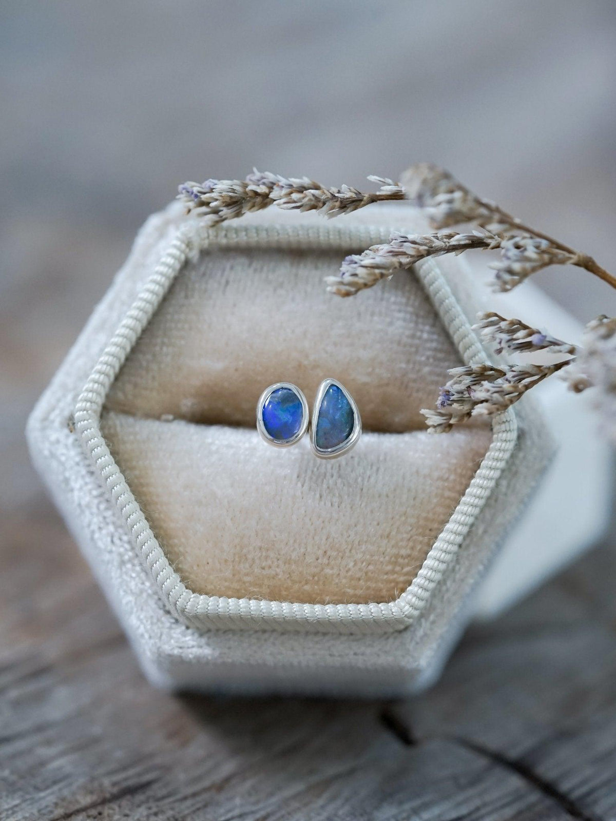 Opal Earrings - Gardens of the Sun | Ethical Jewelry