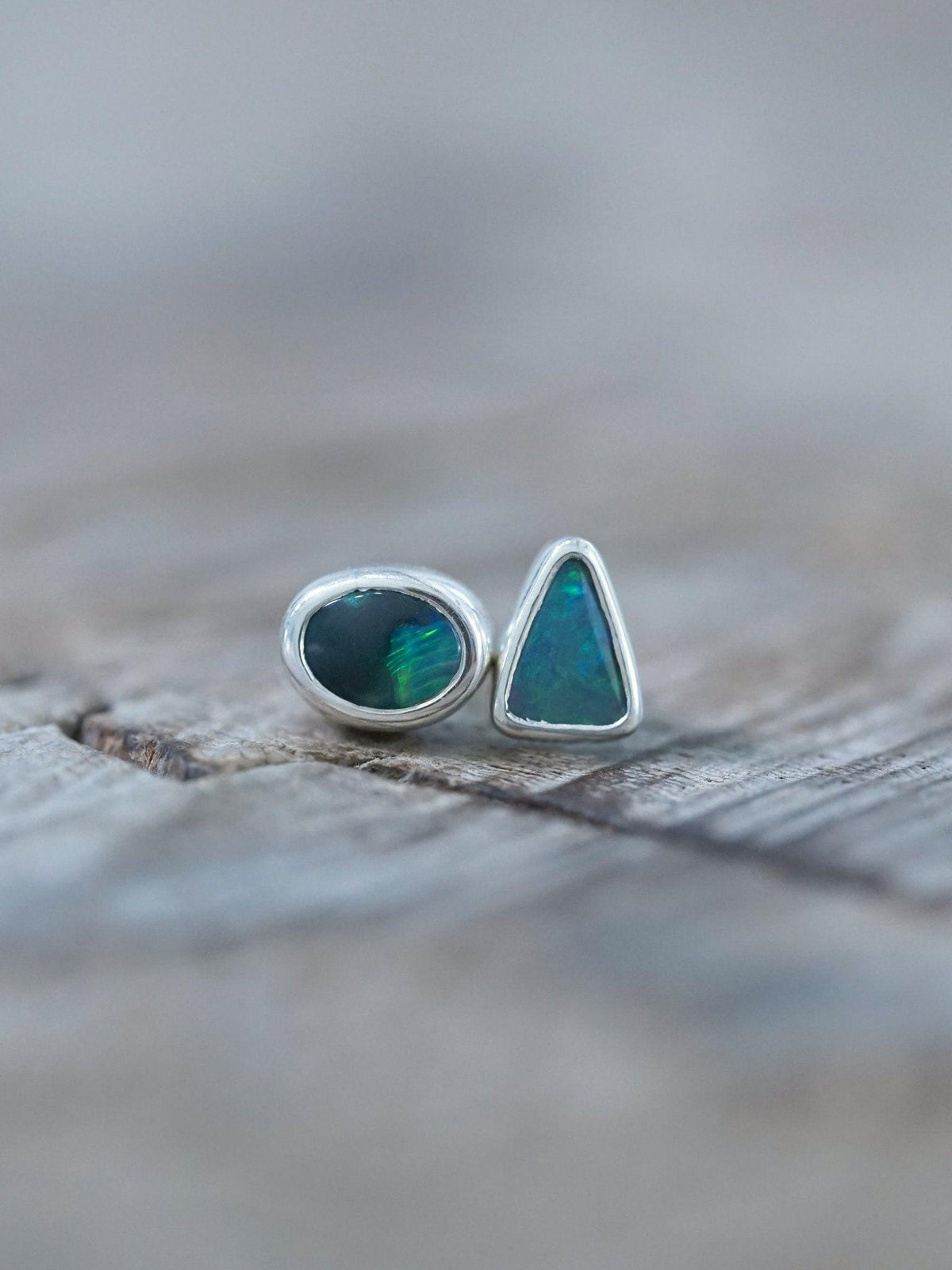 Opal Earrings - Gardens of the Sun | Ethical Jewelry