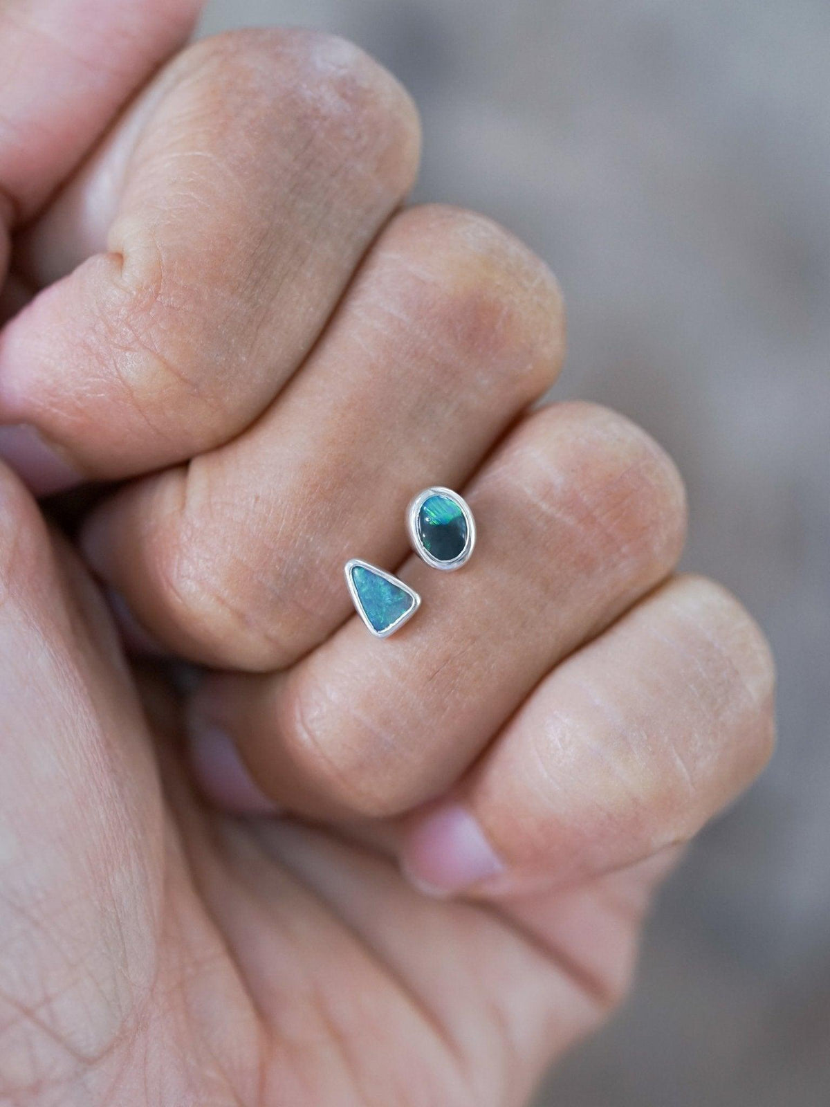 Opal Earrings - Gardens of the Sun | Ethical Jewelry