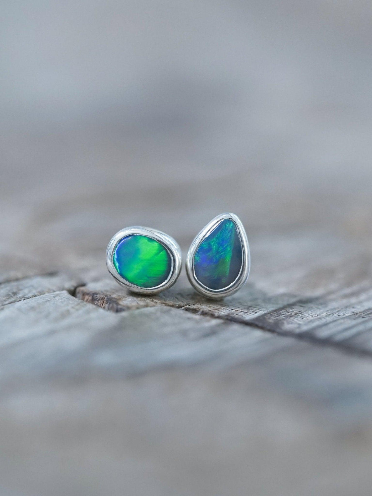Opal Earrings - Gardens of the Sun | Ethical Jewelry