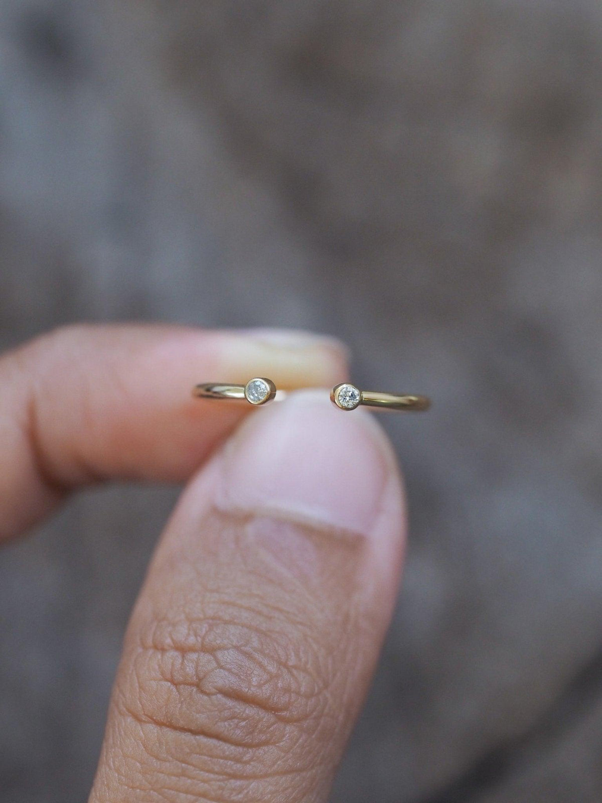 Open Diamond Ring - Gardens of the Sun | Ethical Jewelry