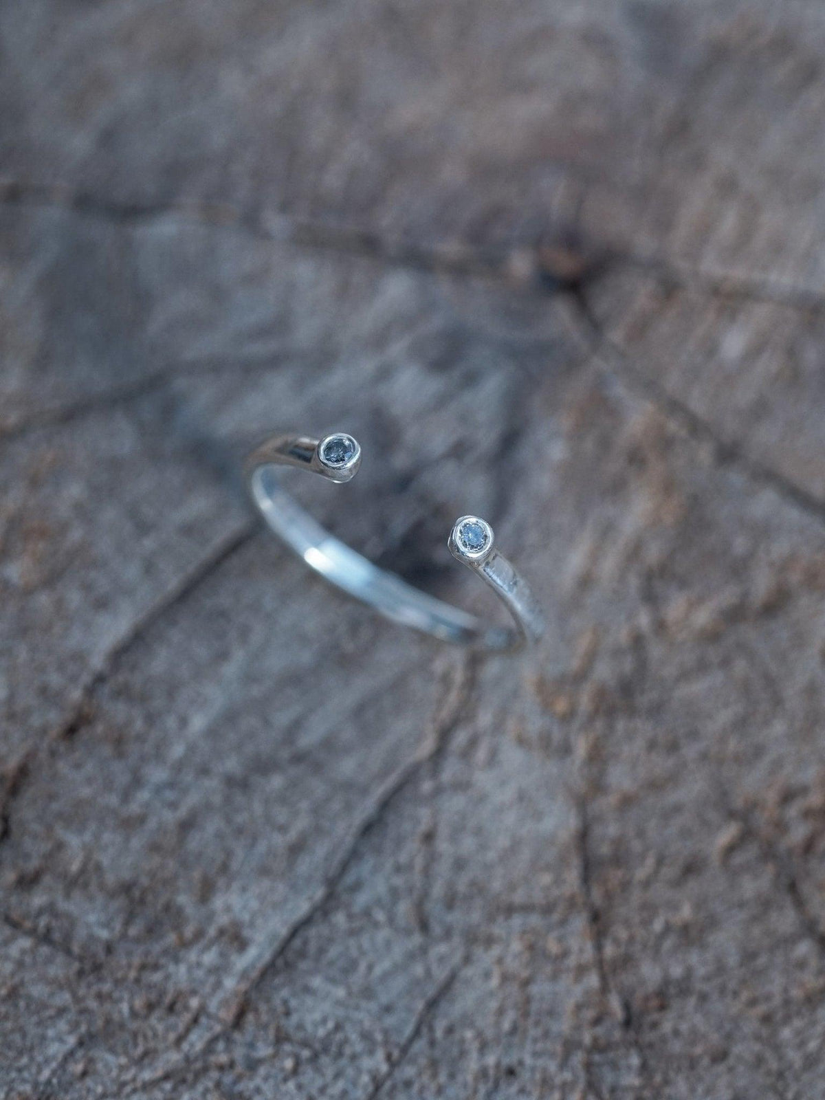 Open Diamond Ring - Gardens of the Sun | Ethical Jewelry