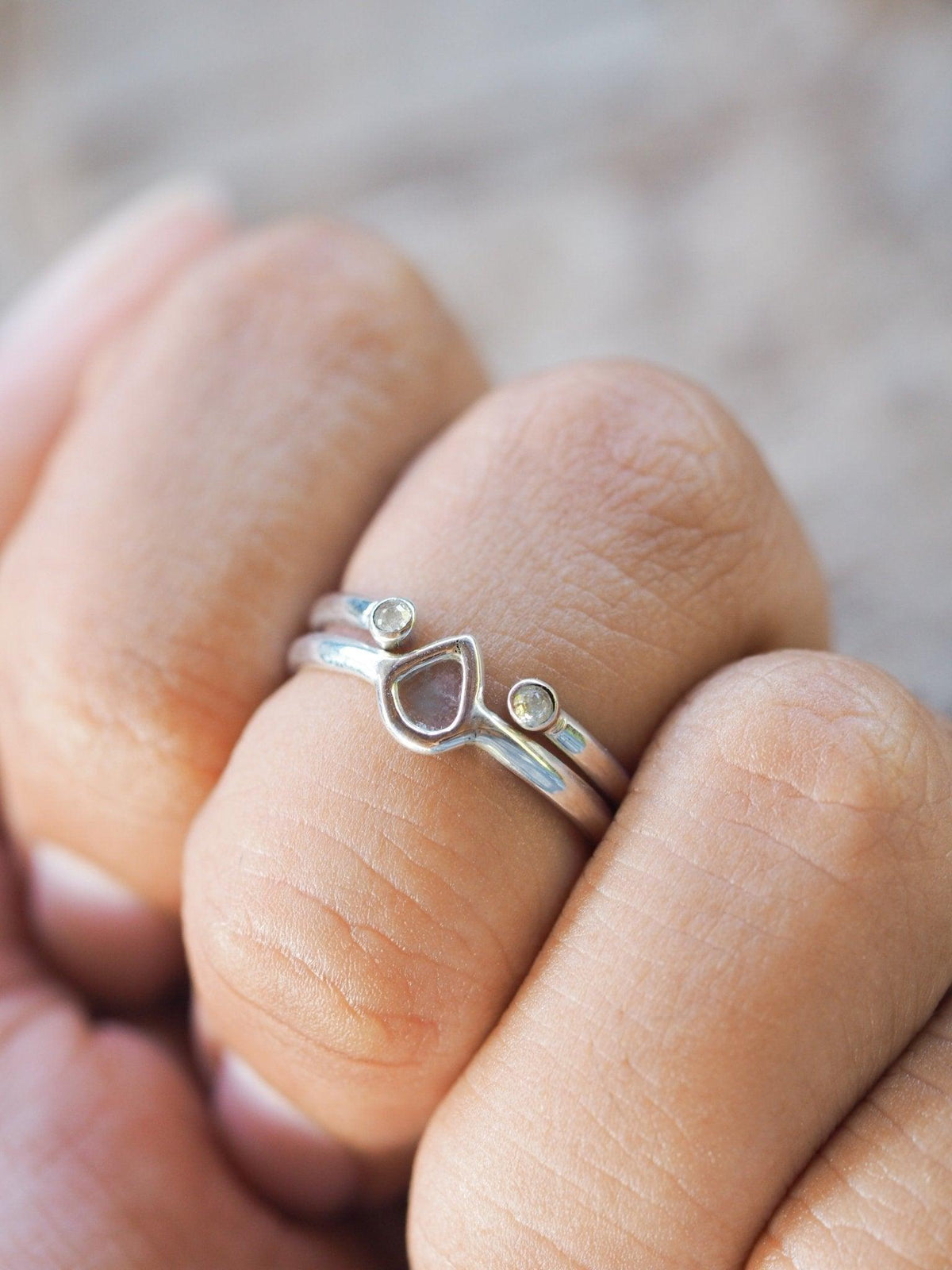 Open Diamond Ring - Gardens of the Sun | Ethical Jewelry