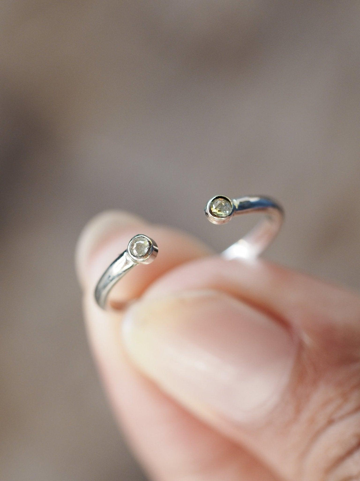 Open Diamond Ring - Gardens of the Sun | Ethical Jewelry