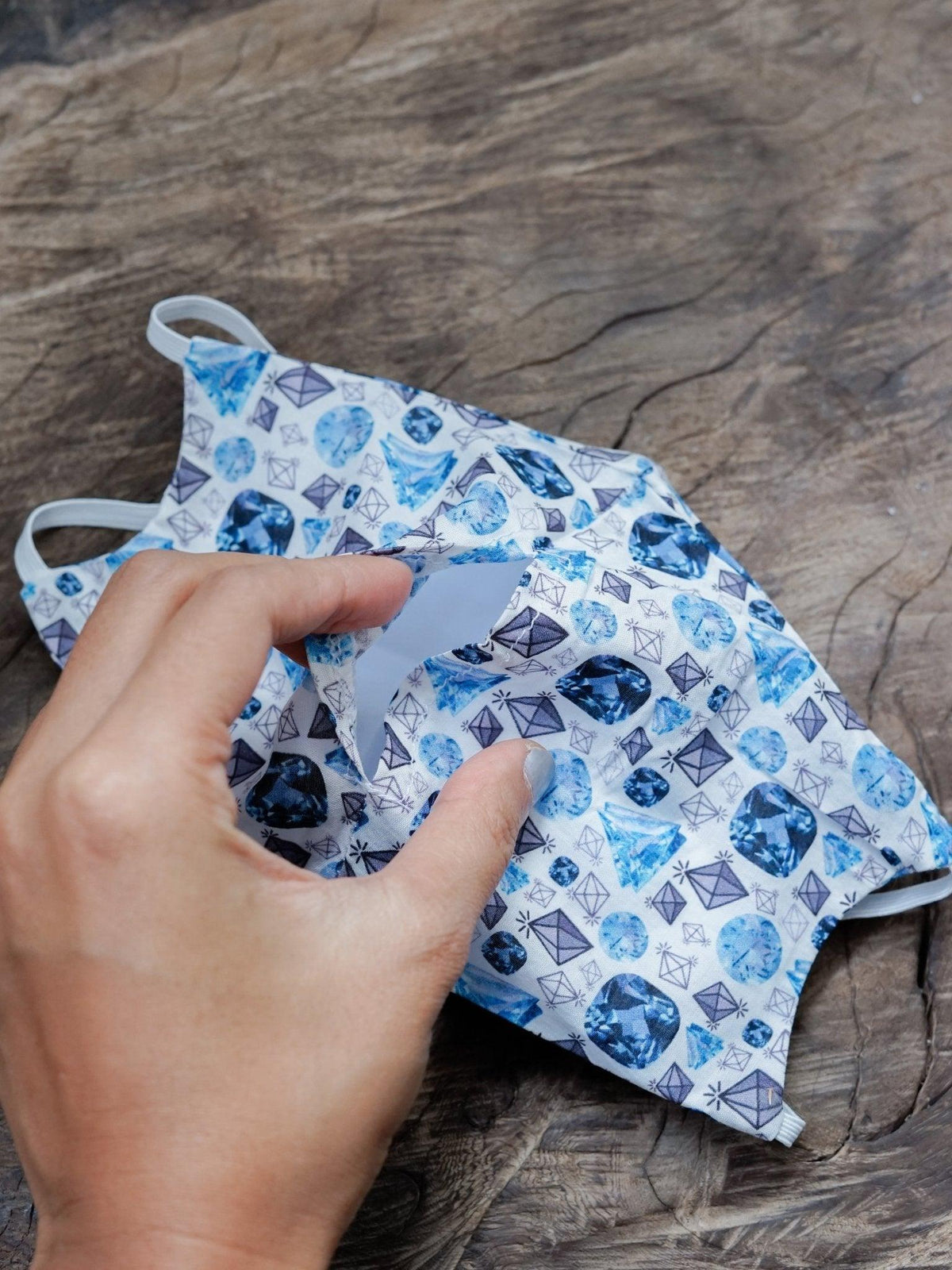 Organic Cotton Face Mask - Gardens of the Sun | Ethical Jewelry