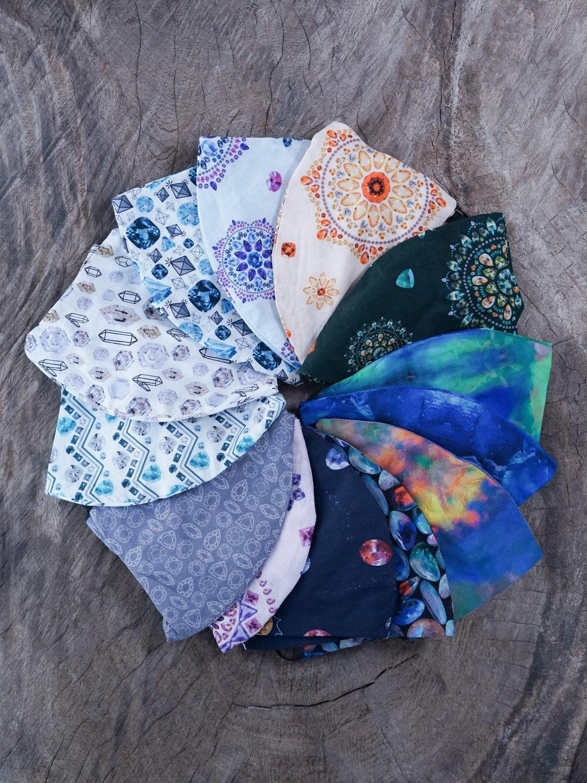 Organic Cotton Face Mask - Gardens of the Sun | Ethical Jewelry