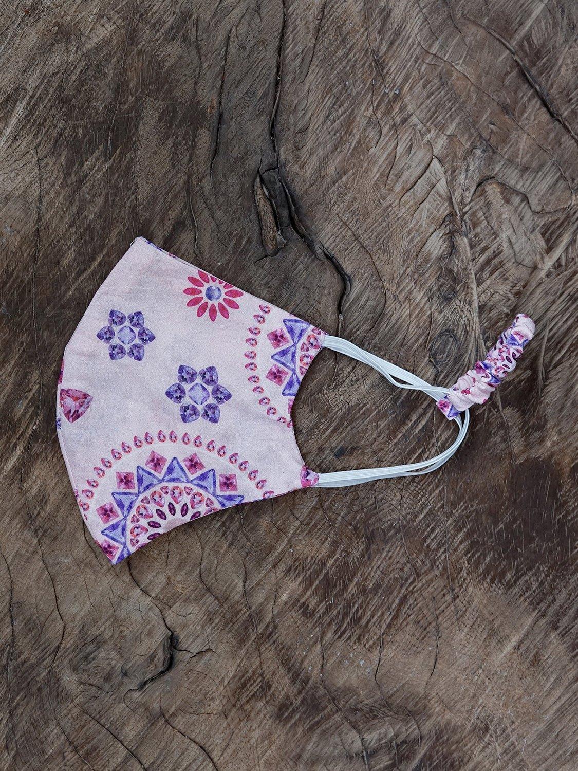 Organic Cotton Face Mask - Gardens of the Sun | Ethical Jewelry