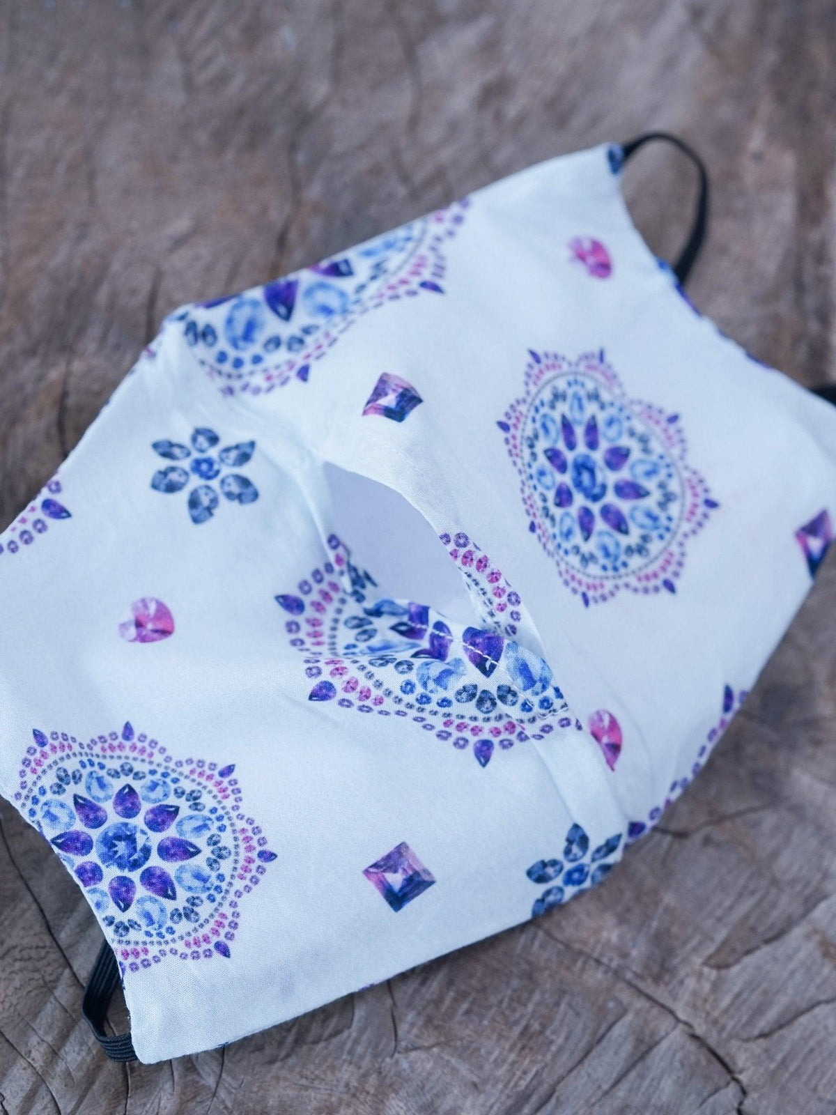 Organic Cotton Face Mask - Gardens of the Sun | Ethical Jewelry