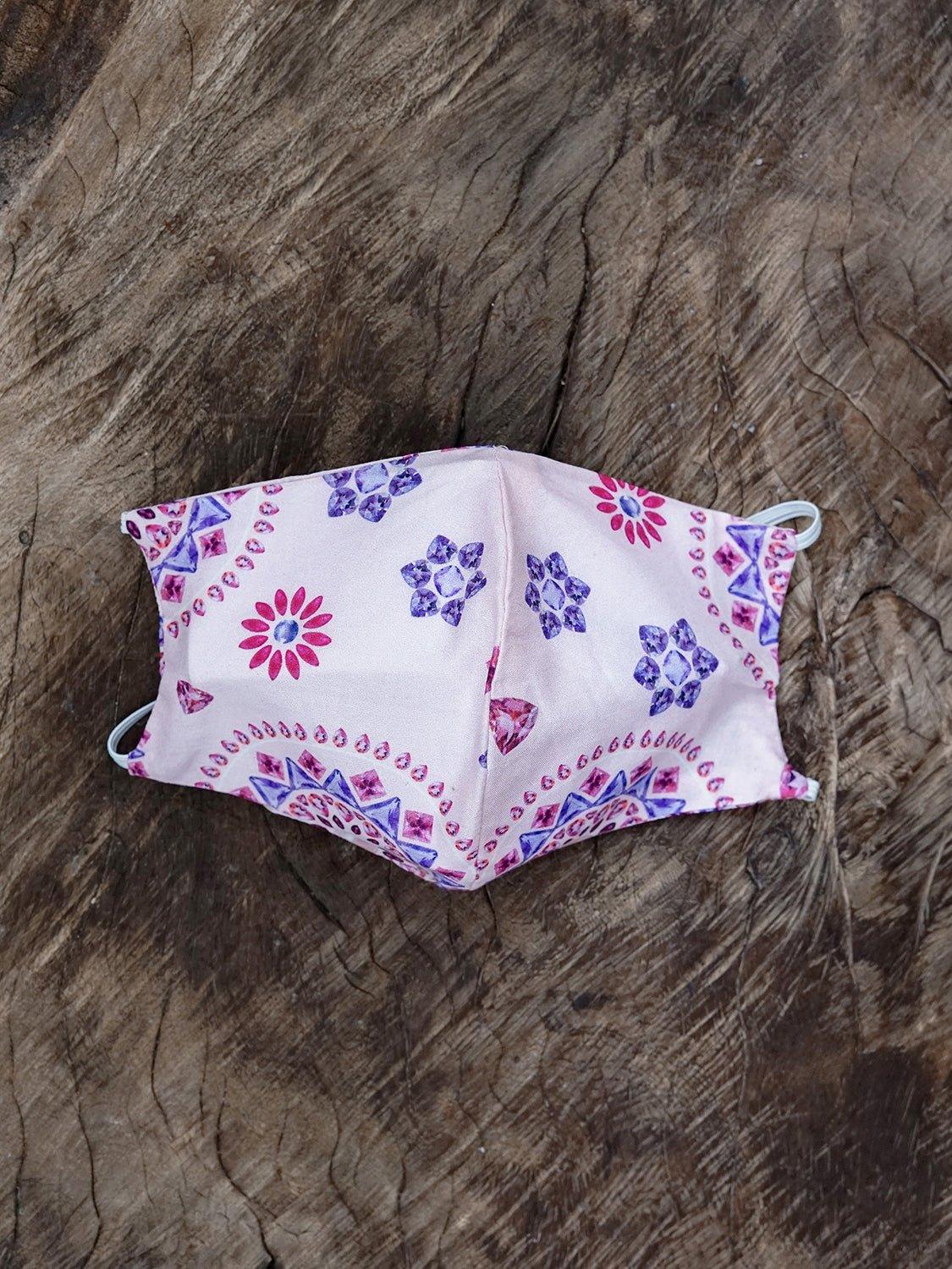 Organic Cotton Face Mask - Gardens of the Sun | Ethical Jewelry