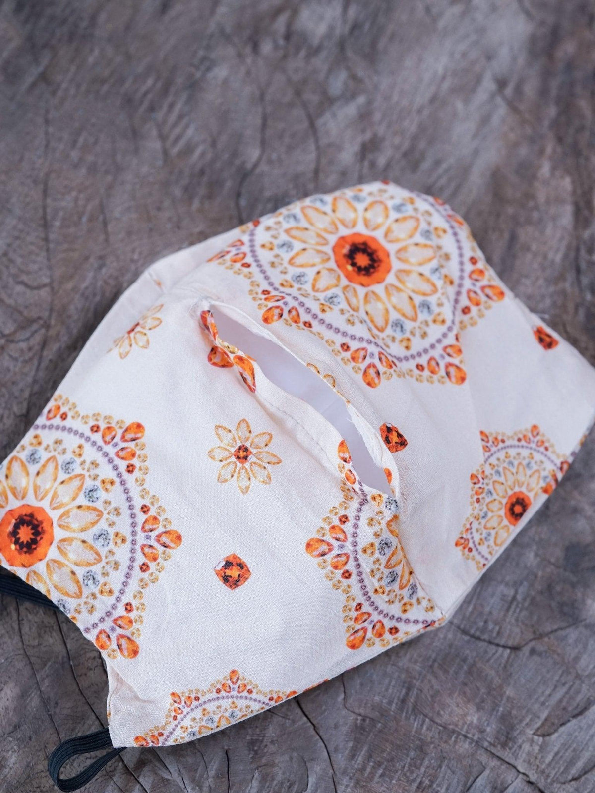 Organic Cotton Face Mask - Gardens of the Sun | Ethical Jewelry