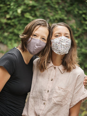 Organic Cotton Face Mask - Gardens of the Sun | Ethical Jewelry