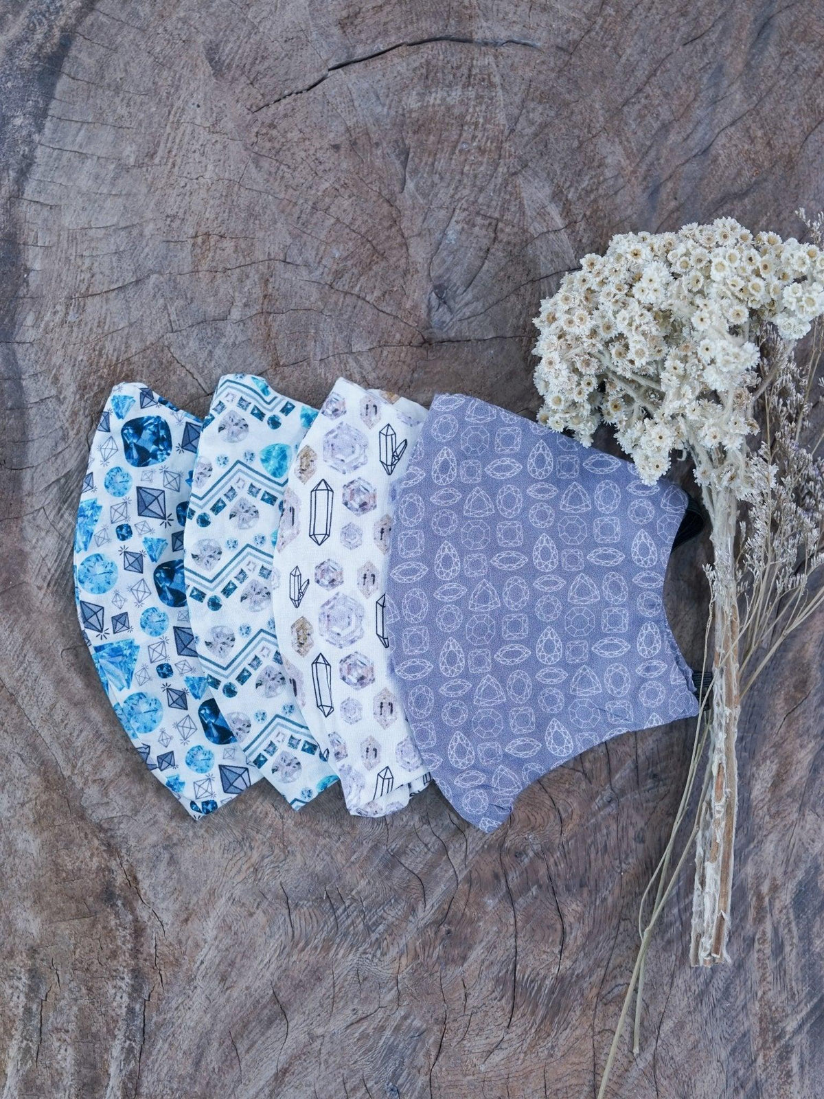 Organic Cotton Face Mask - Gardens of the Sun | Ethical Jewelry