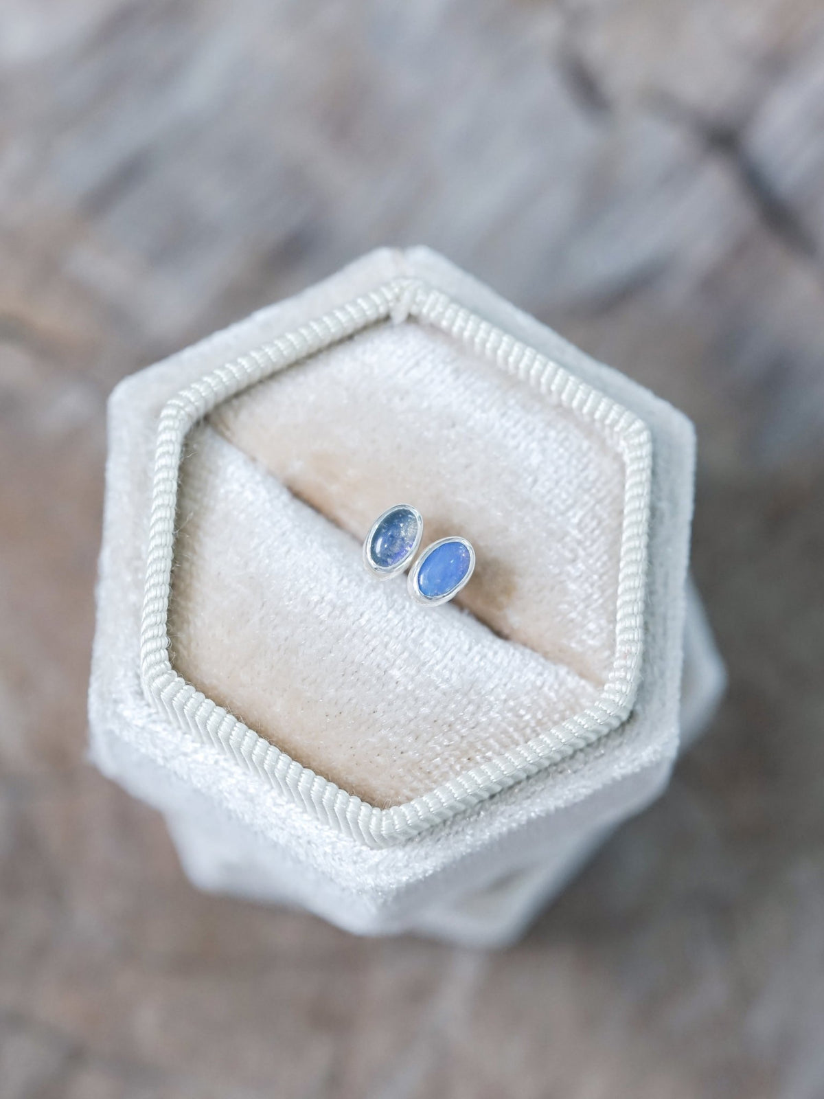Oval Opal Earrings - Gardens of the Sun | Ethical Jewelry