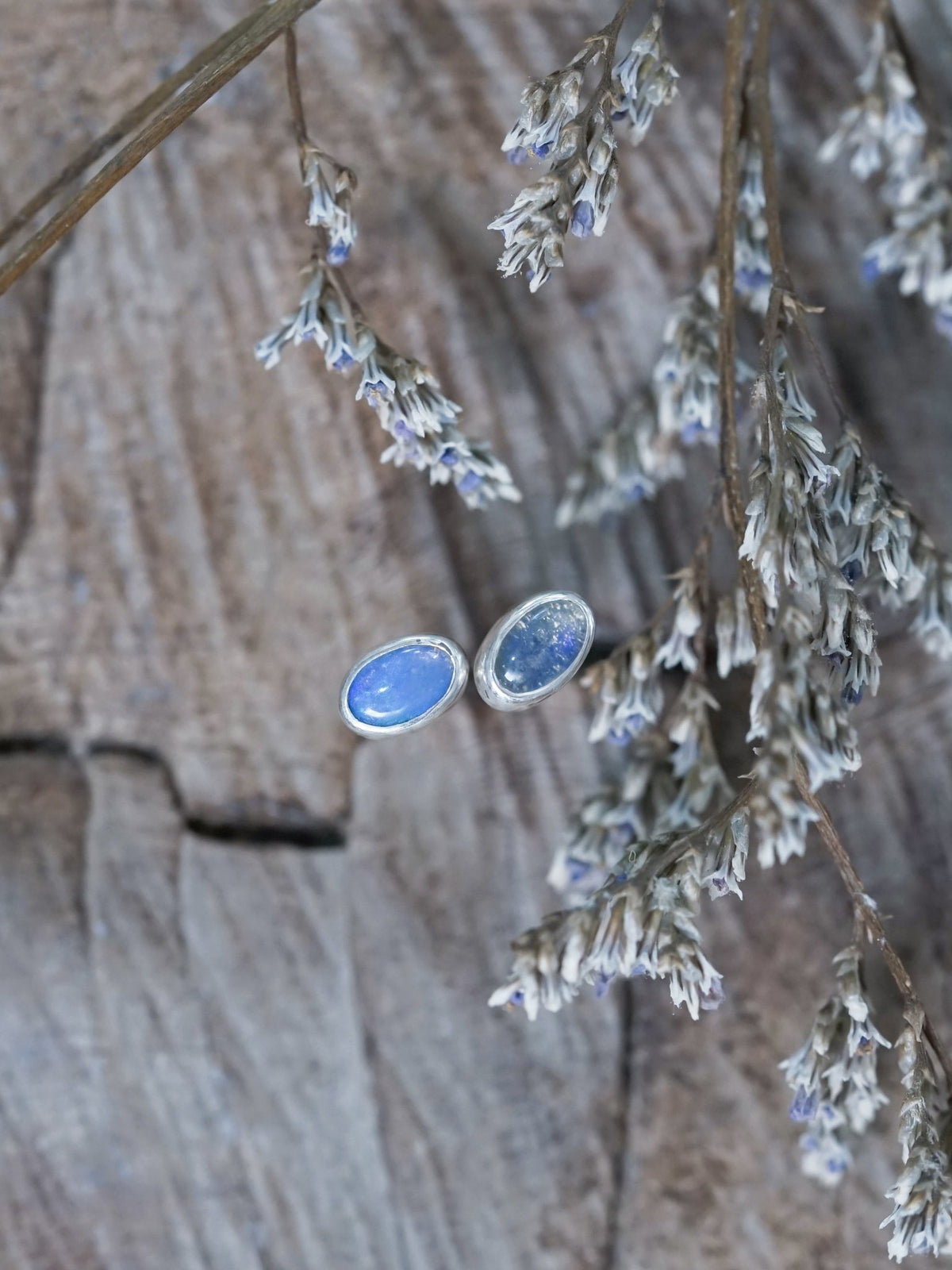 Oval Opal Earrings - Gardens of the Sun | Ethical Jewelry