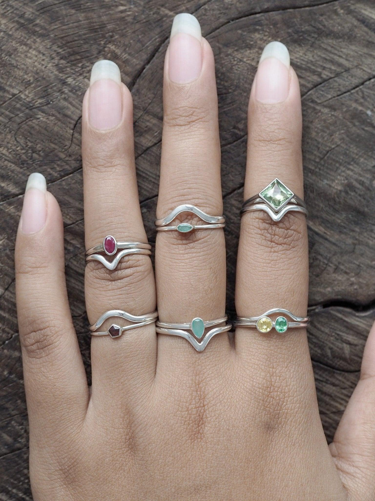 Pear Emerald Ring - Gardens of the Sun | Ethical Jewelry