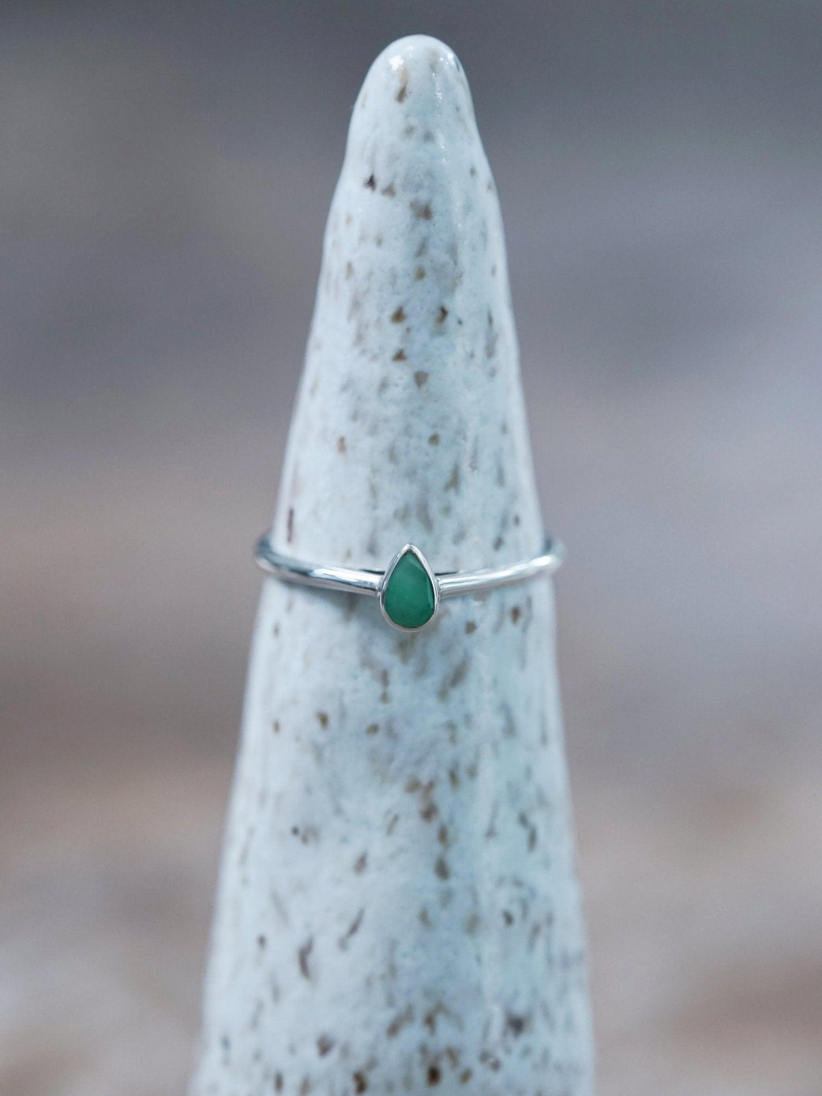 Pear Emerald Ring - Gardens of the Sun | Ethical Jewelry