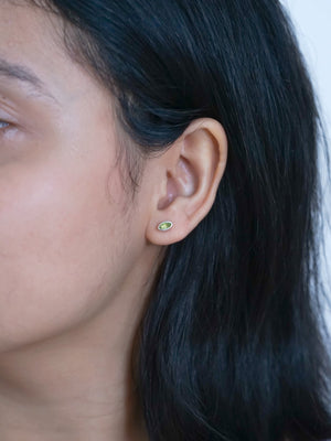 Peridot Earrings - Gardens of the Sun | Ethical Jewelry