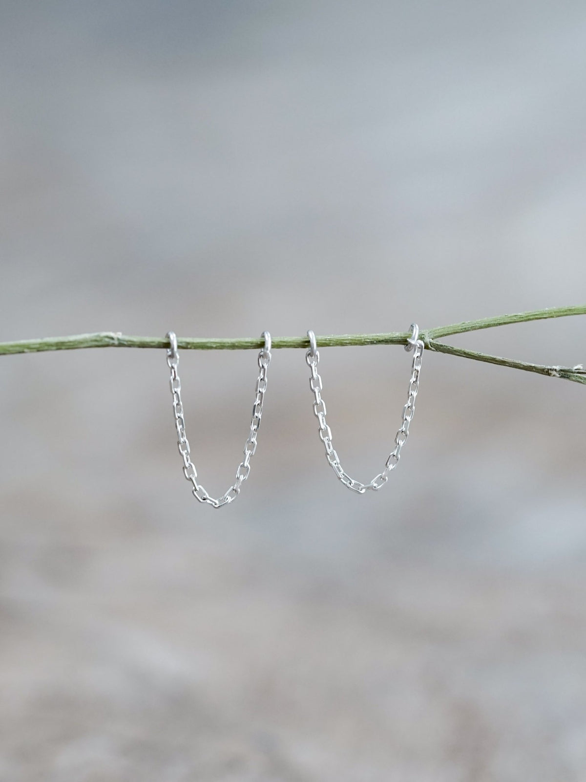 Plain Ear Chains - Gardens of the Sun | Ethical Jewelry