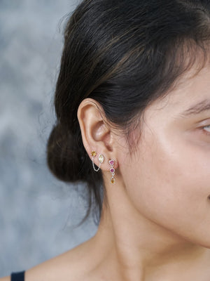 Plain Ear Chains - Gardens of the Sun | Ethical Jewelry