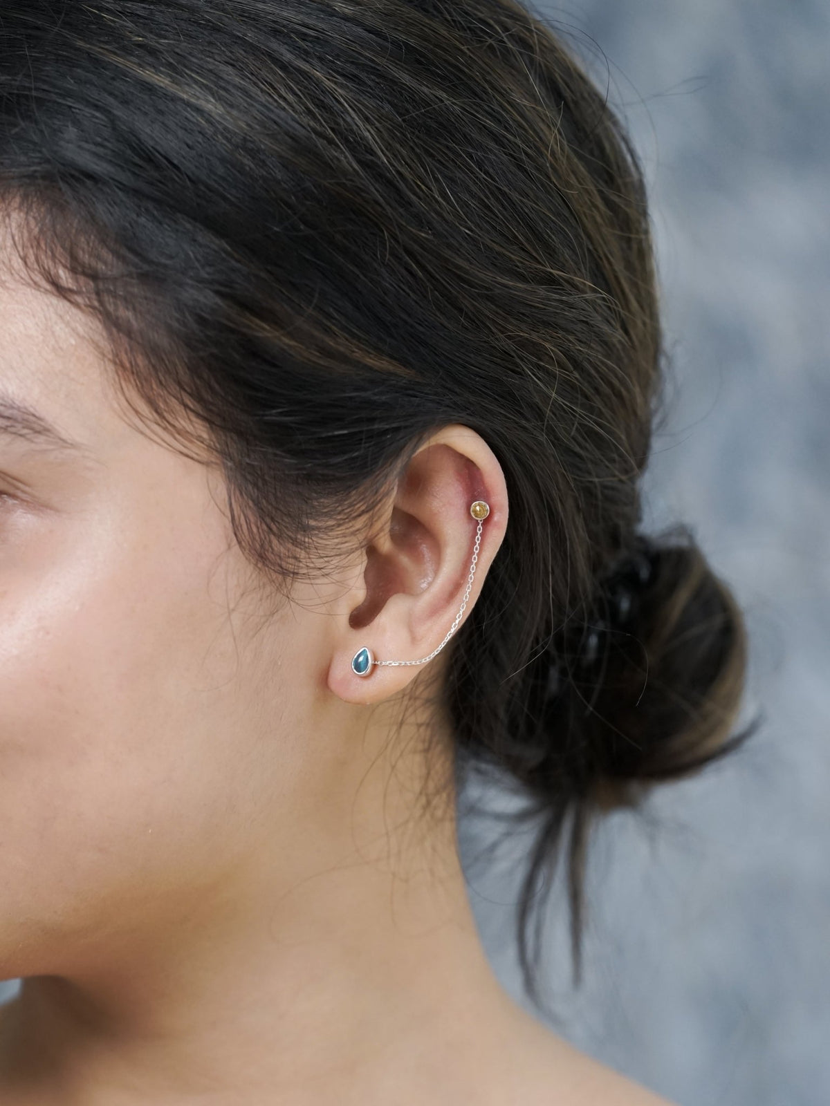 Plain Ear Chains - Gardens of the Sun | Ethical Jewelry