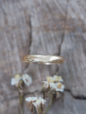 Plain Wedding Band in Gold - Gardens of the Sun | Ethical Jewelry